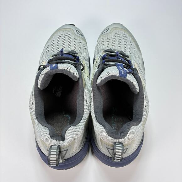Brooks Cascadia 15 Gray Blue Trail Running Shoes 1103401D034 Men’s Size 10.5 - Picture 7 of 11